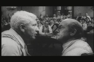 Spencer Tracy and Frederick March in the 1960 movie 